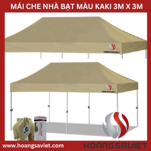 Mái Che Nhà Bạt Di Động Kaki 3M X3M (Không Bao Gồm Khung) Mái Che Nhà Bạt Di Động Kaki 3M X3M (Không Bao Gồm Khung)