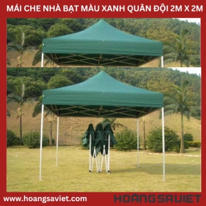 Mái Che Nhà Bạt Di Động Xanh Quận Đội 2M X2M (Không Bao Gồm Khung) Mái Che Nhà Bạt Di Động Xanh Quận Đội 2M X2M (Không Bao Gồm Khung)