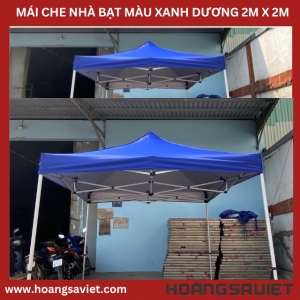 Mái Che Nhà Bạt Di Động Xanh Dương 2M X2M (Không Bao Gồm Khung) Mái Che Nhà Bạt Di Động Xanh Dương 2M X2M (Không Bao Gồm Khung)